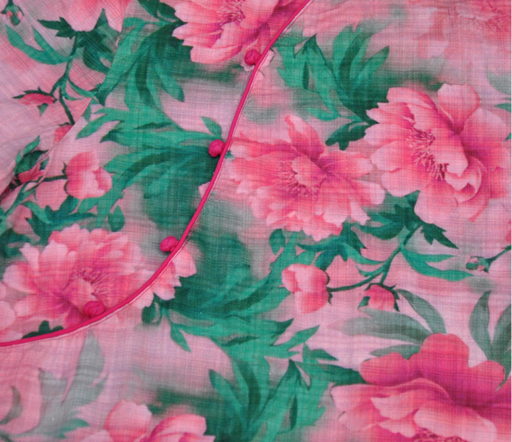 vintage-linen-floral-summer-dress-for-women by Thebesttailor